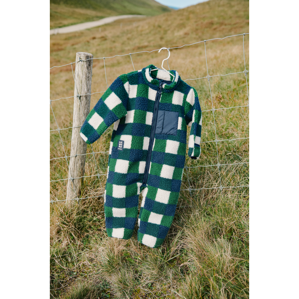 Liewood Nolano Pile Jumpsuit - Mega Check / Bright garden - SUIT