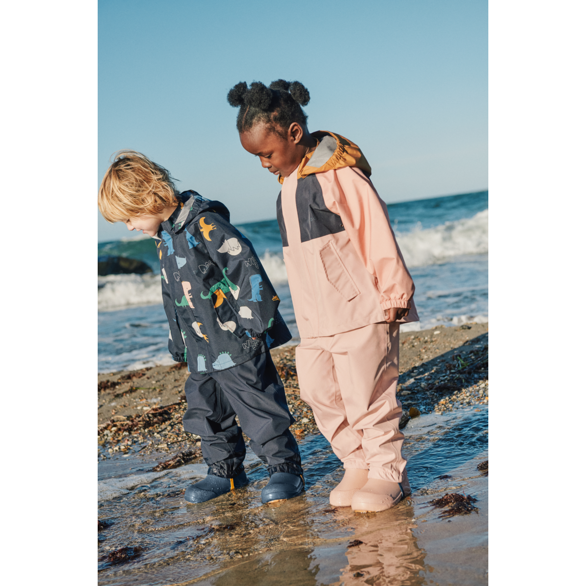 Liewood PEDIA Junior Rainwear set - Pale tuscany multi mix - SET