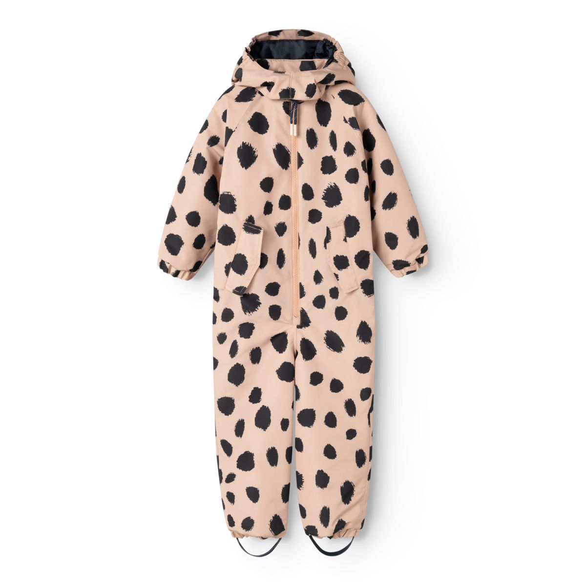 Maddy Snowsuit - Mega leo spot / Pale tuscany