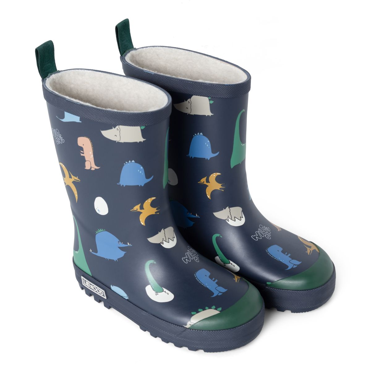 Liewood Mason Thermo Rain boots - Dino roar / Classic navy - THERMO BOOTS