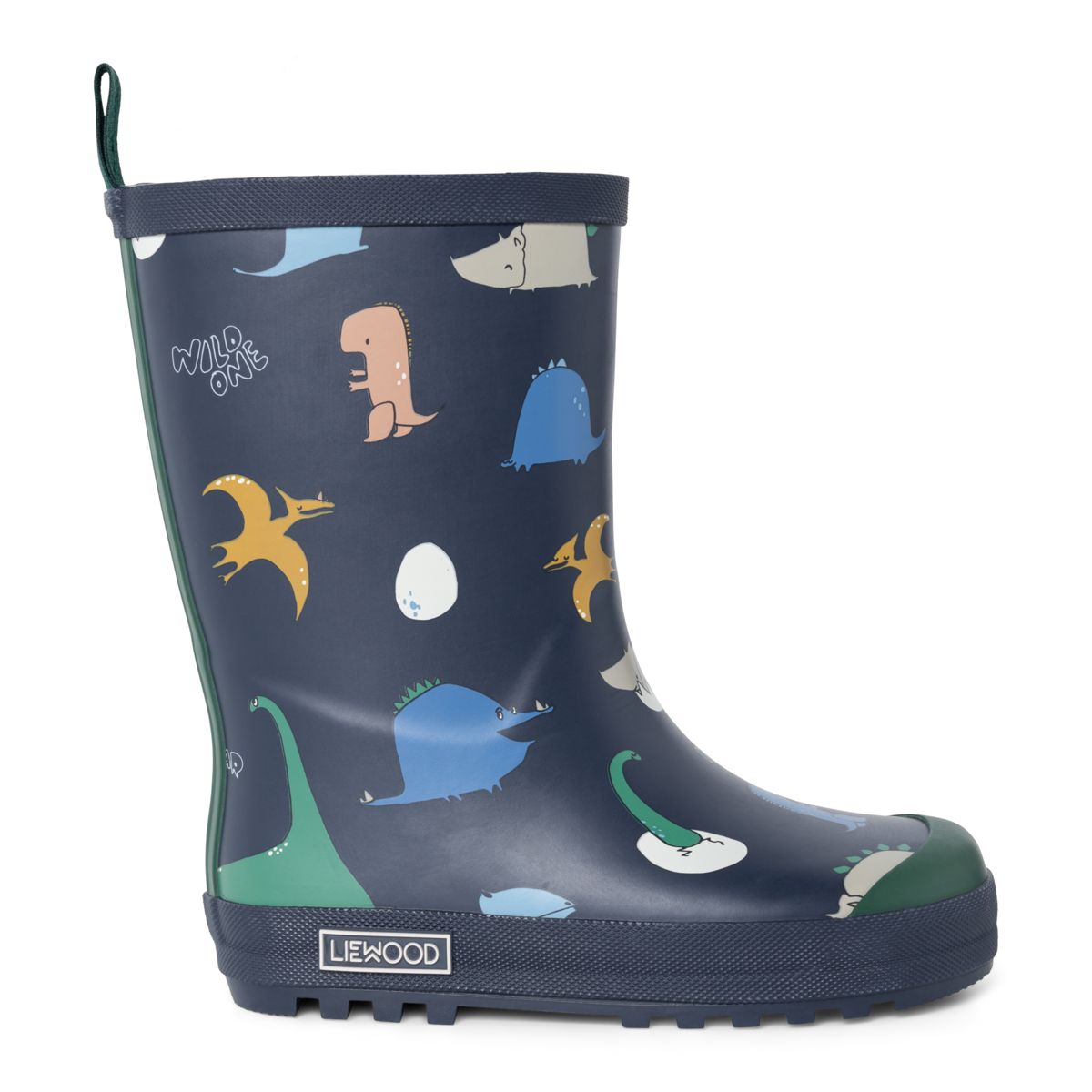 Liewood Mason Thermo Rain boots - Dino roar / Classic navy - THERMO BOOTS