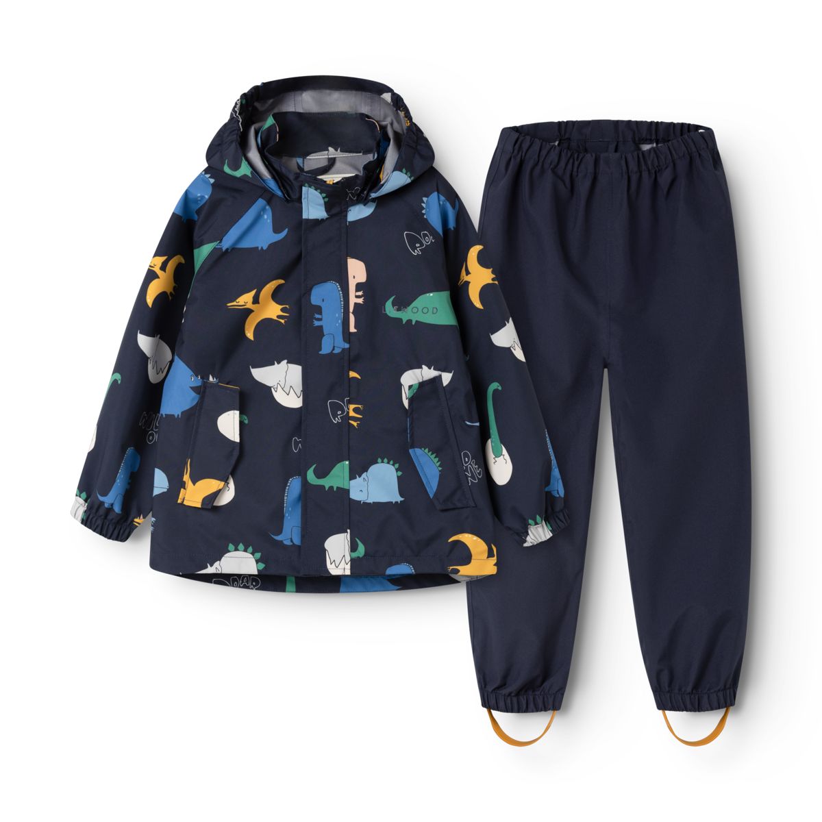 Liewood PEDIA Junior Rainwear set - Dino roar / Classic navy - SET