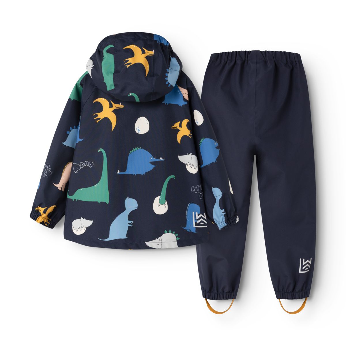 Liewood PEDIA Junior Rainwear set - Dino roar / Classic navy - SET