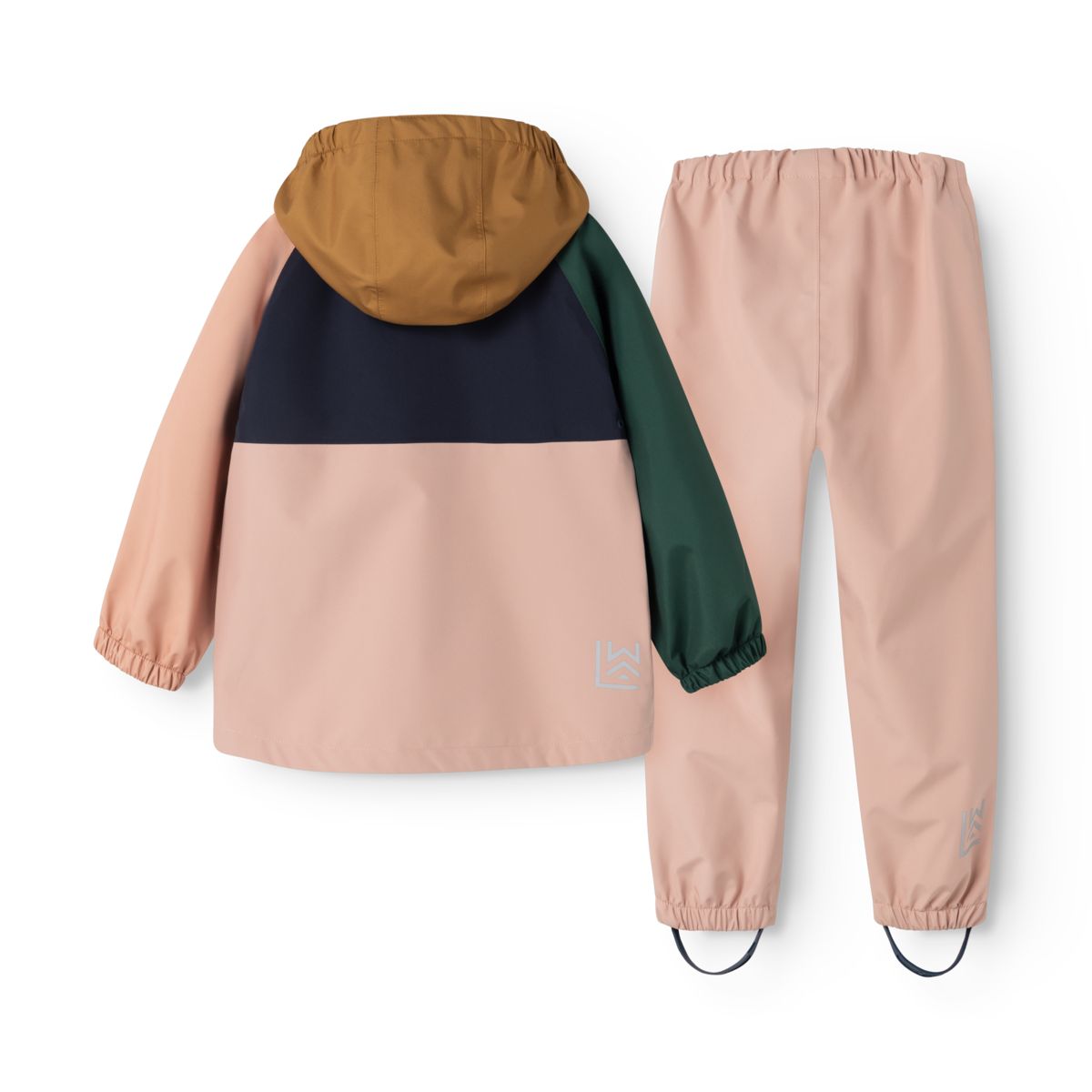 Liewood PEDIA Junior Rainwear set - Pale tuscany multi mix - SET