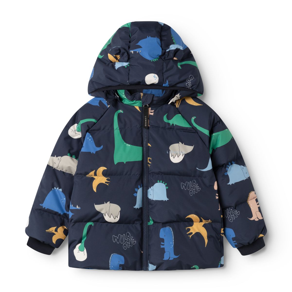 POLLE Daunen-Steppjacke - Dino roar / Classic navy