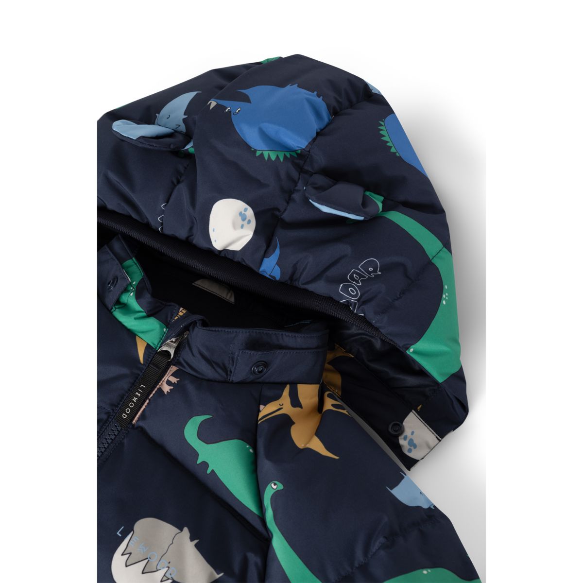 POLLE Daunen-Steppjacke - Dino roar / Classic navy