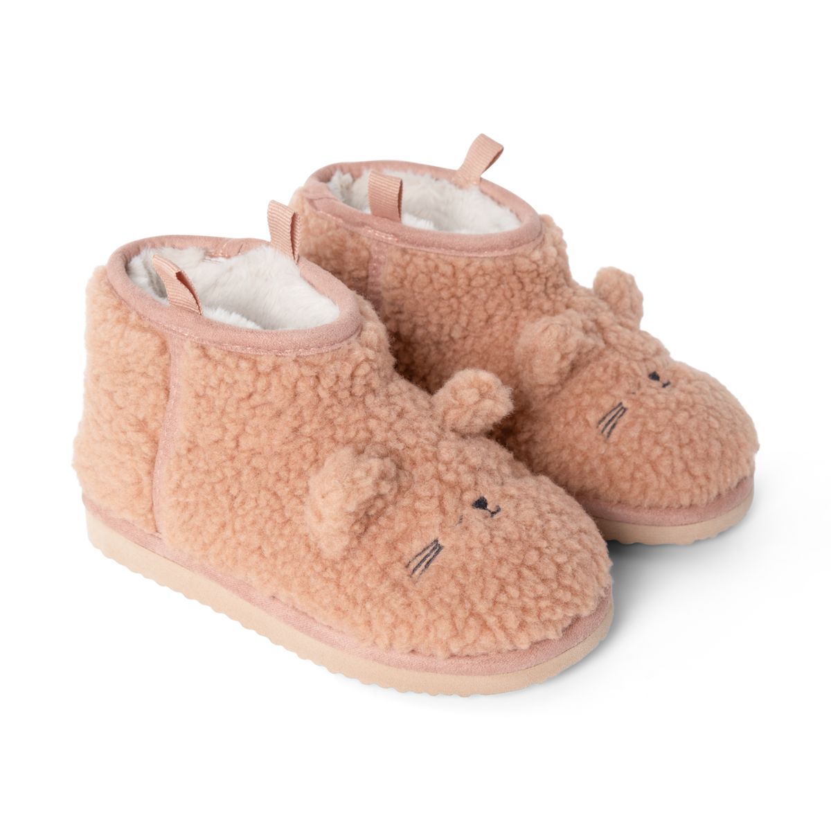Liewood ALBAN Cat Pile Boot Slipper - Pale tuscany - REGULAR SHOES