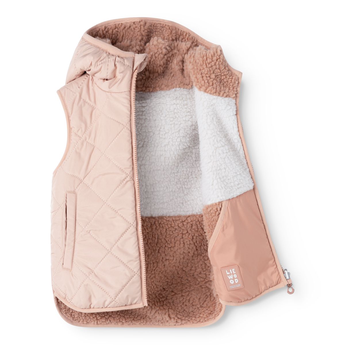 Veste Polaire Réversible DIANA - Pale tuscany mix