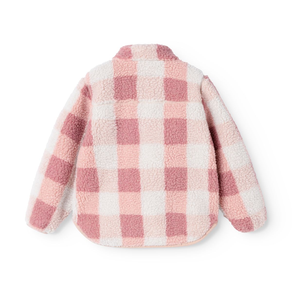 Liewood NOLAN pile jacket - Mega Check / Rose blush - JACKET