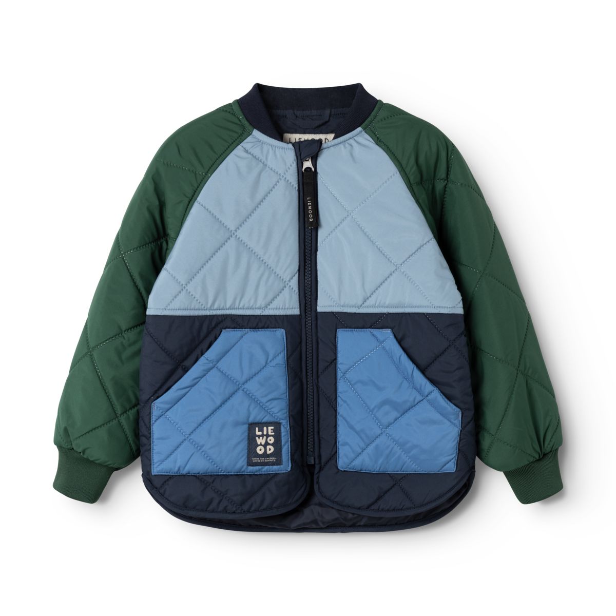 Liewood ZELLA Thermal Jacket - Classic navy multi mix - JACKET