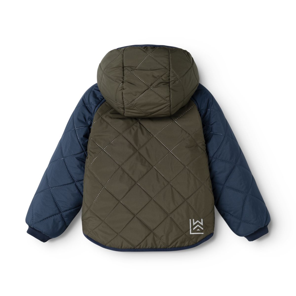 Manteau réversible JACKSON - Army brown / Classic navy