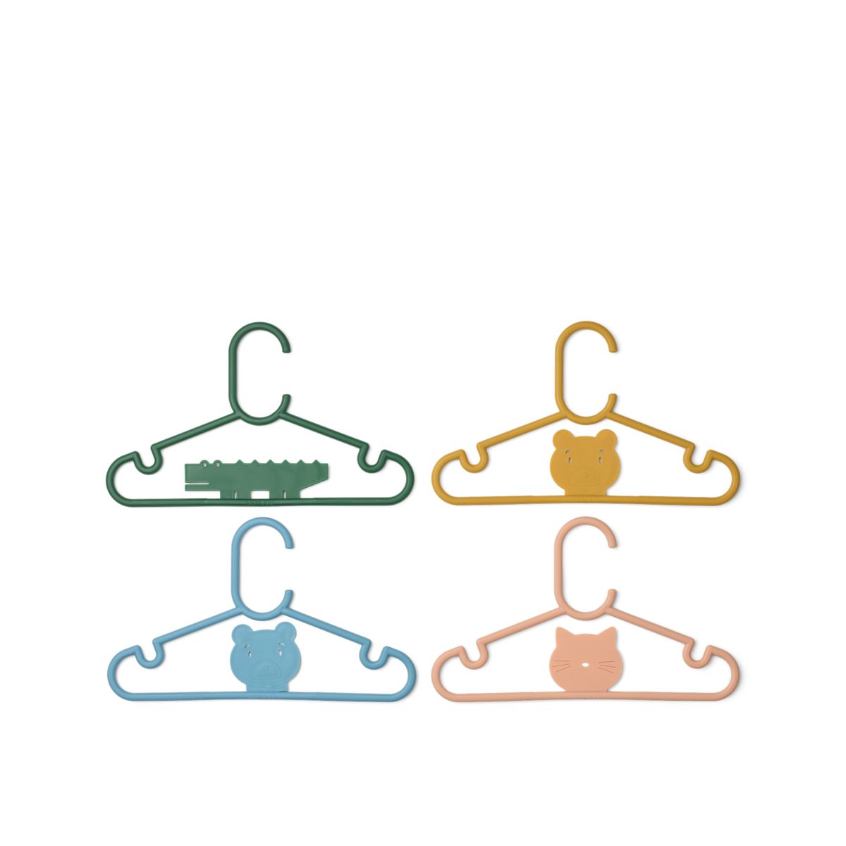 Liewood FALTON Hangers 8-Pack - Yuzu multi mix - RACKS & HANGERS