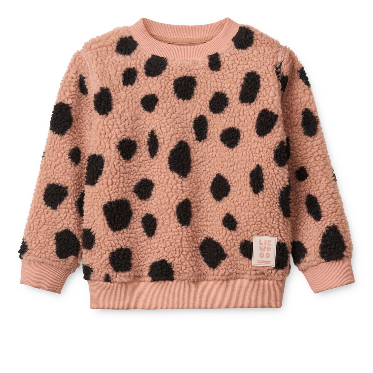 RIDLEY Fleece sweatshirt - Mega leo spot / Pale tuscany