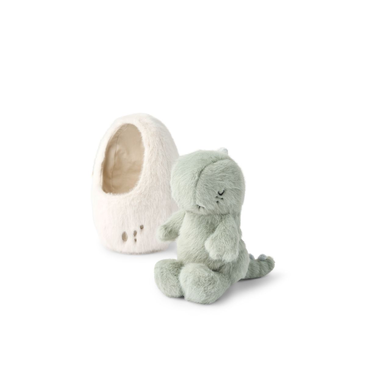 Peluche Dino Egg LIORA - Dove blue