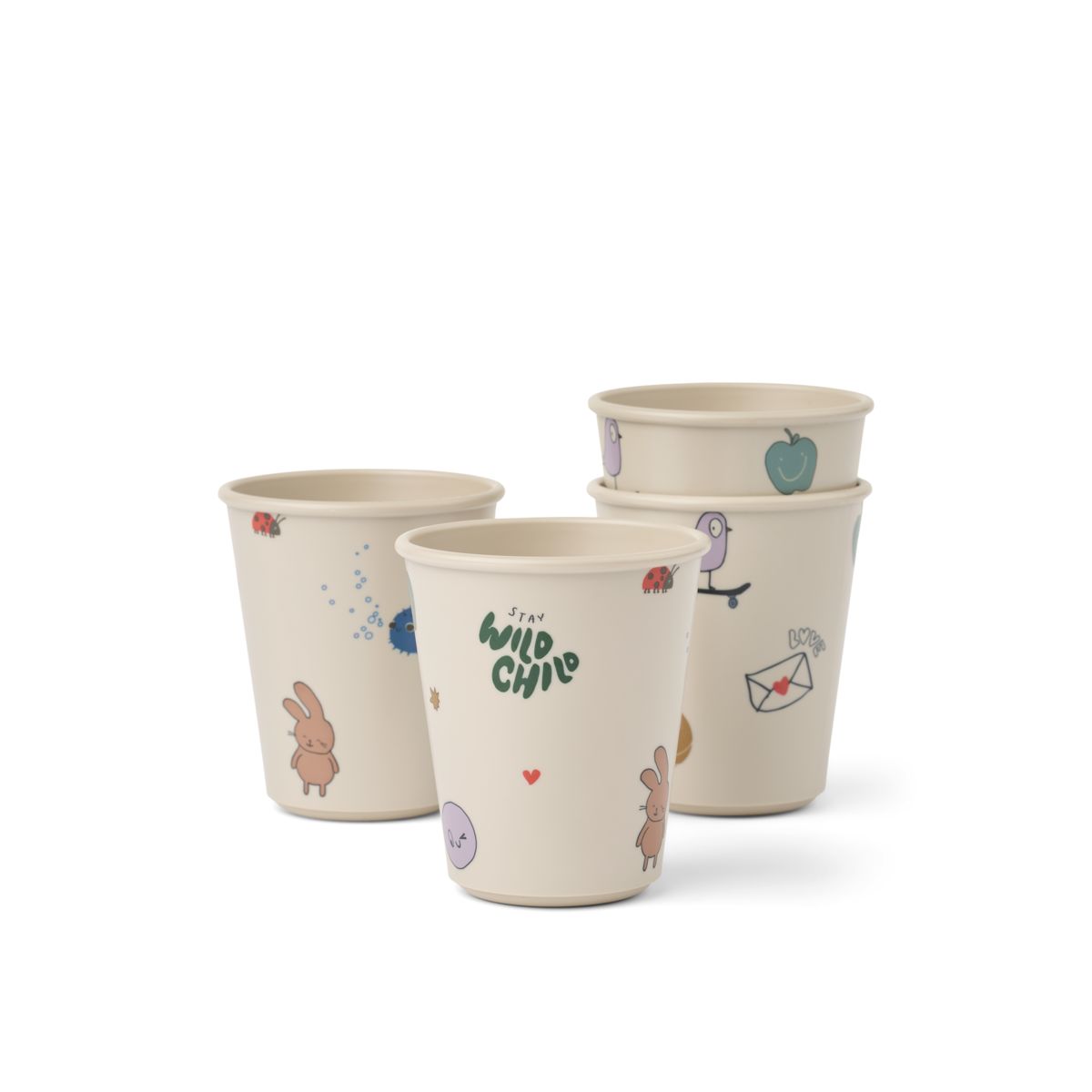 Liewood LANA Cup 4 Pack - Tamtam / Sandy - CUP