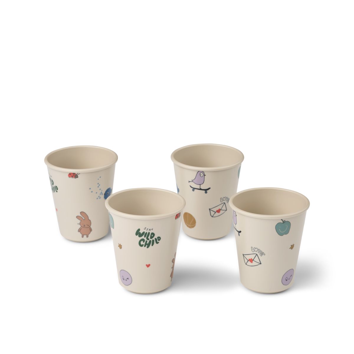 Liewood LANA Cup 4 Pack - Tamtam / Sandy - CUP