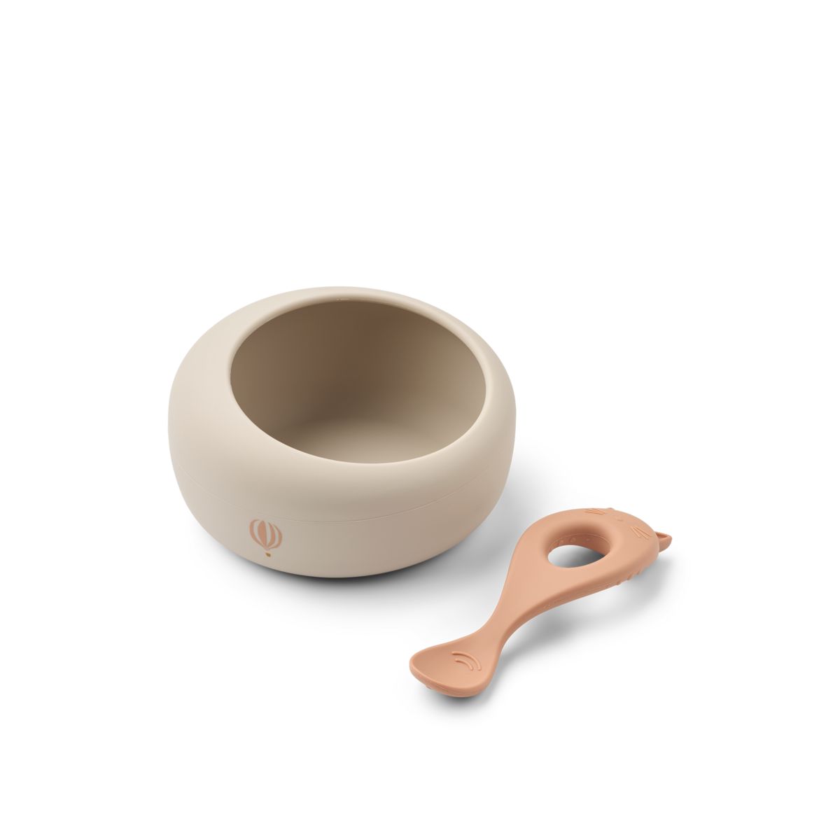 Liewood SPARIA Bowl with spoon - Wild child / Rosey - BOWL