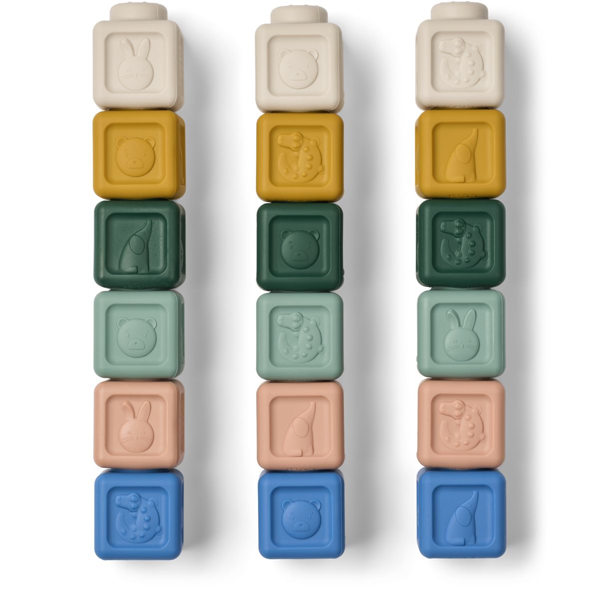 VEDA Building Blocks - Beach Blue Multi mix