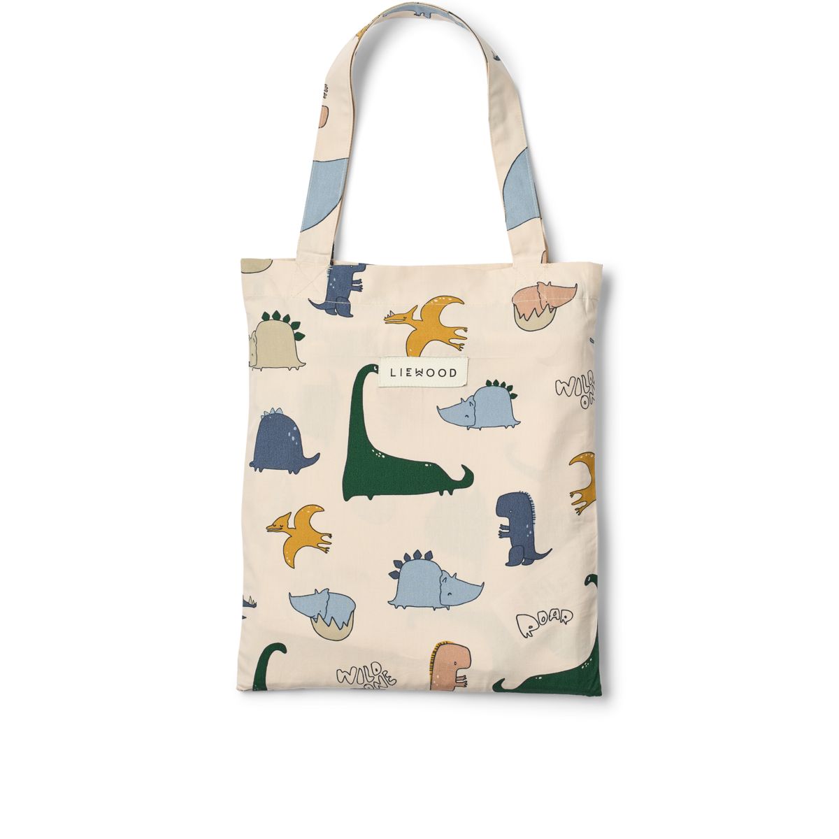INGEBORG Junior Bettwäsche 100x140 - Dino roar / Sandy