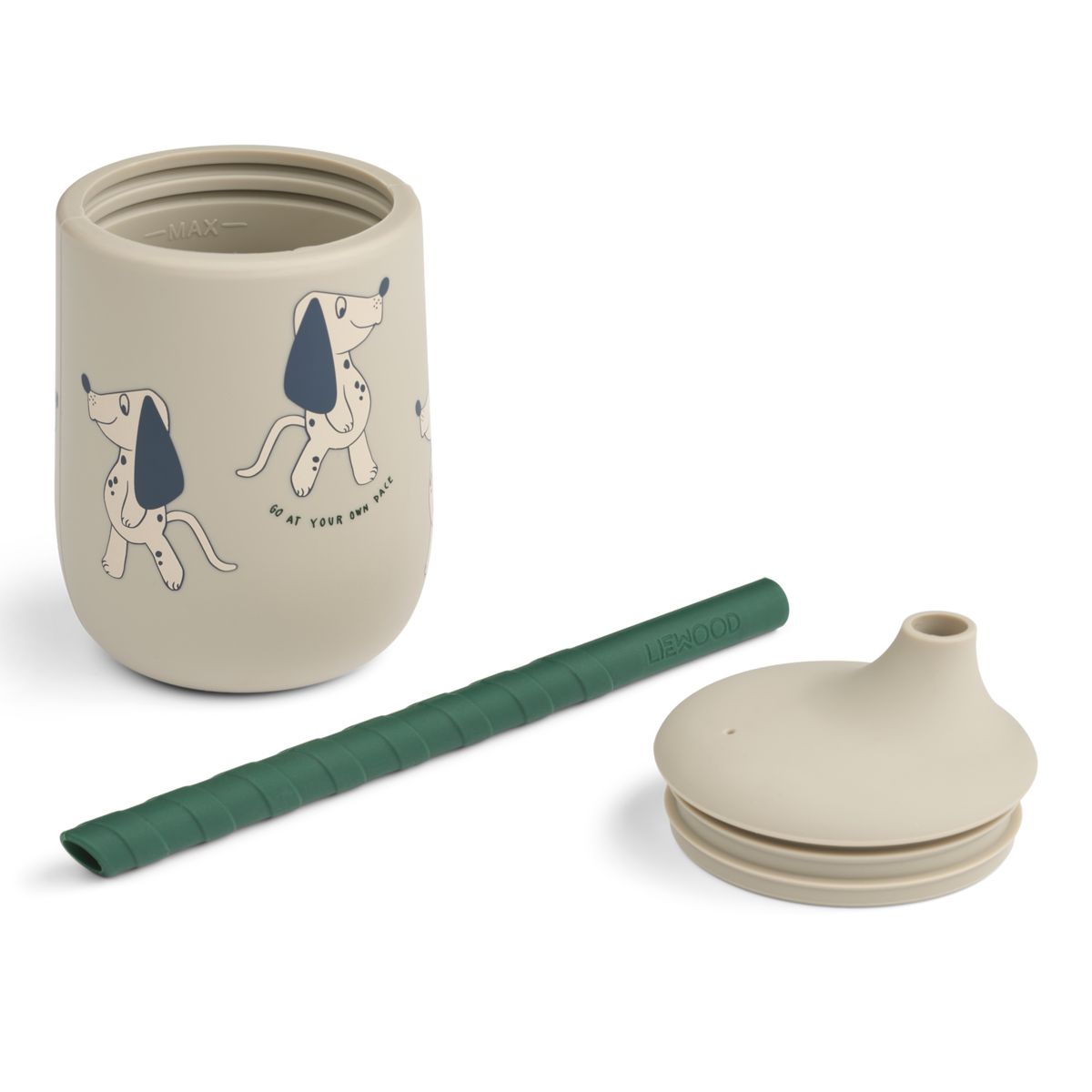 Liewood ELLIS Large Sippy Cup - Dakota Dog / Mist - CUP