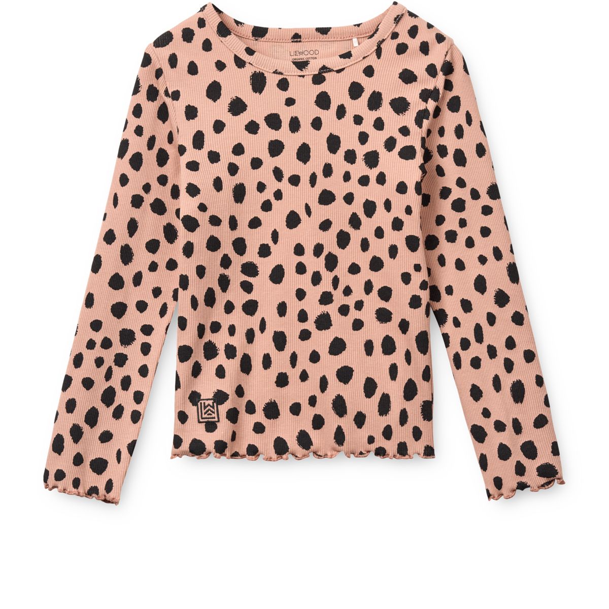 Liewood NIEVE Long-sleeve T-shirt - Leo Spot / Pale tuscany - TSHIRT