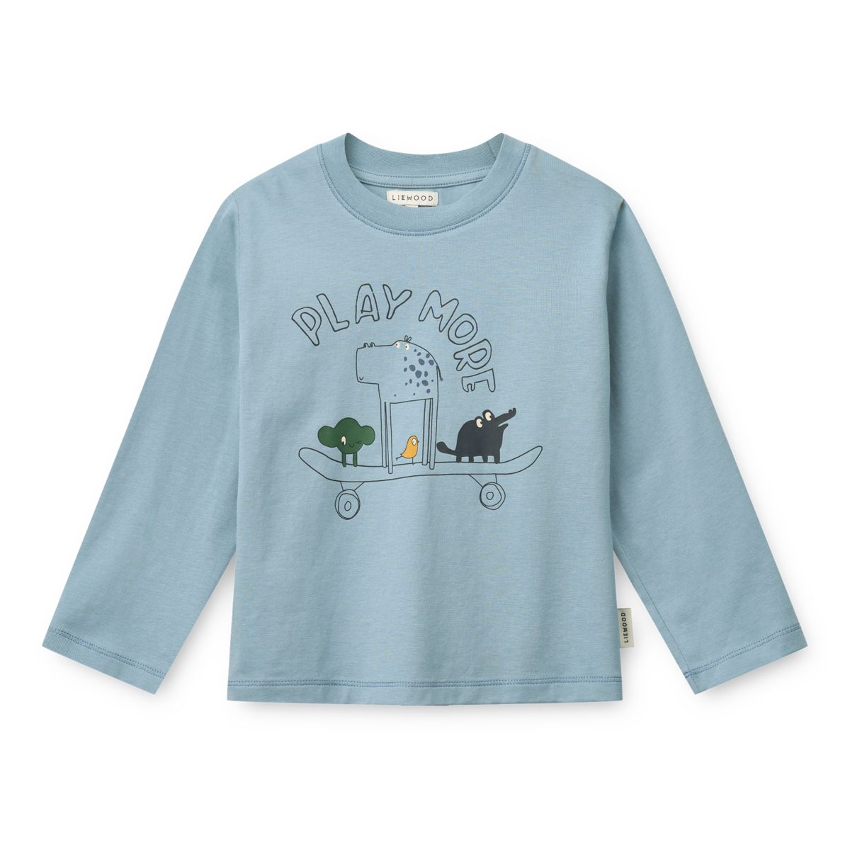 Liewood FRANCIS Long-sleeve T-shirt - Play / Beach Blue - TSHIRT