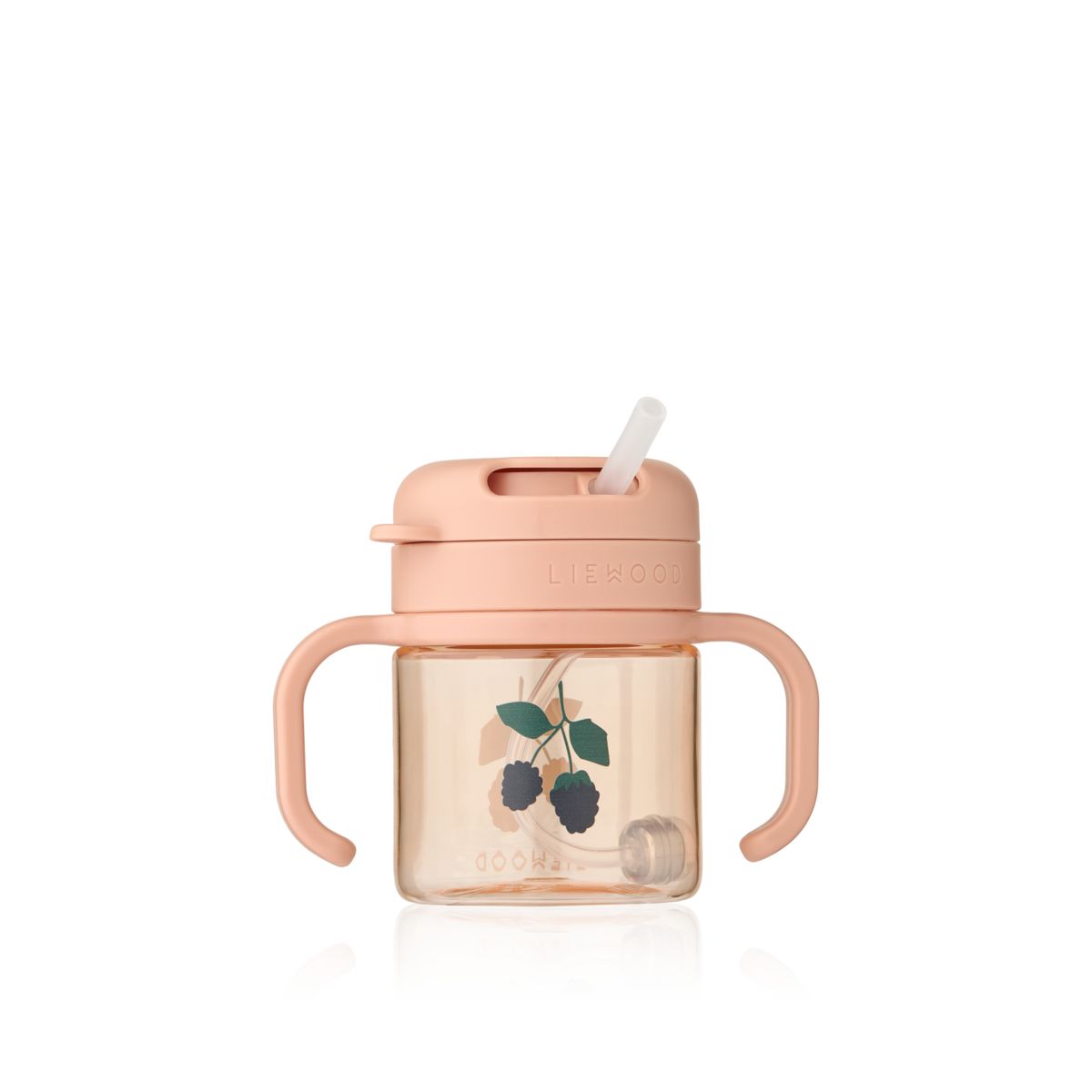 Liewood KAI tritan straw cup - Berry / Pale Tuscany - CUP