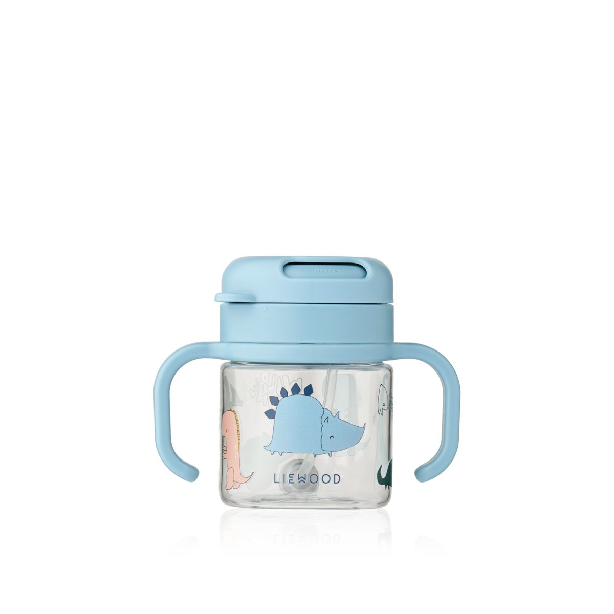 Liewood KAI tritan straw cup - Dino roar / Sandy - CUP