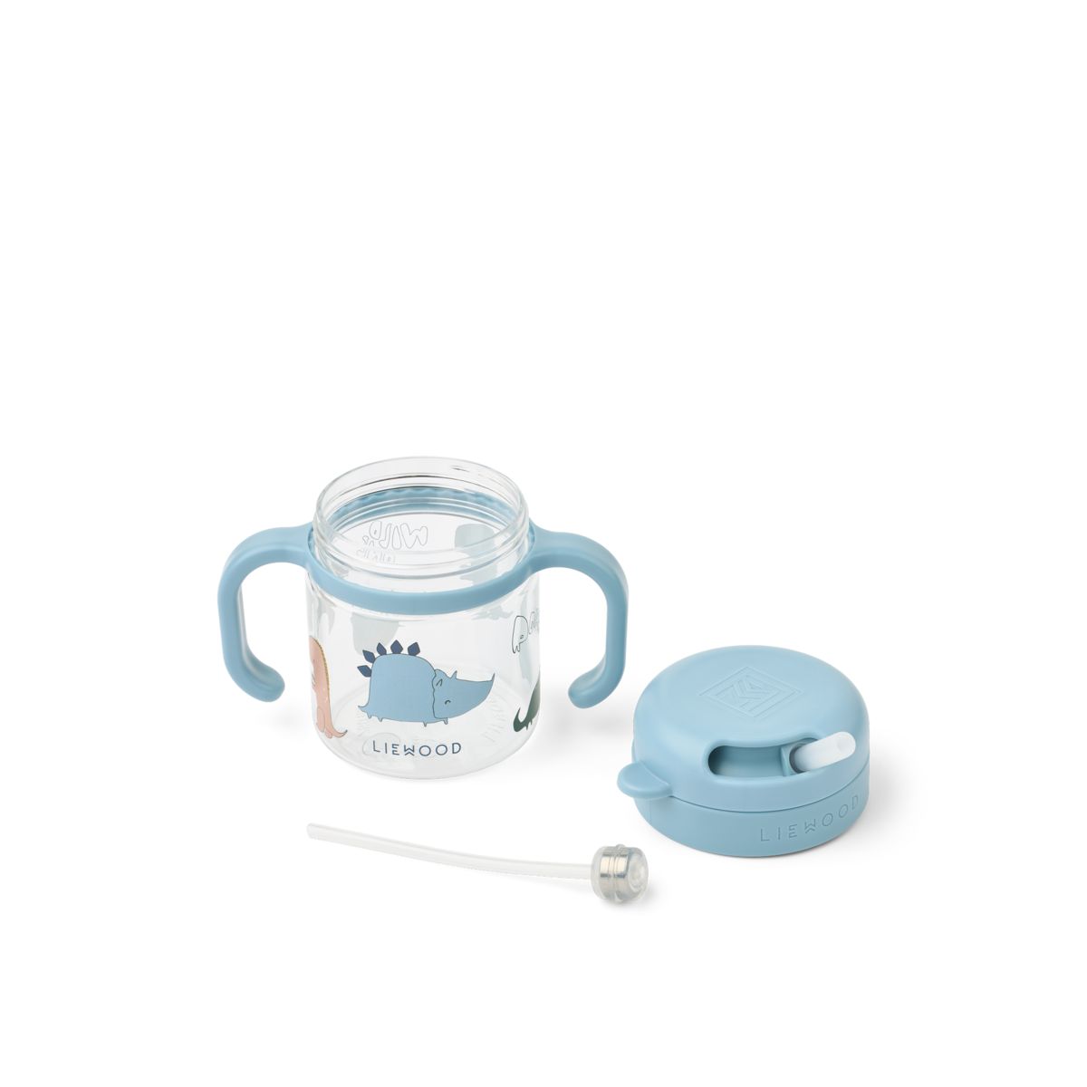 Liewood KAI tritan straw cup - Dino roar / Sandy - CUP