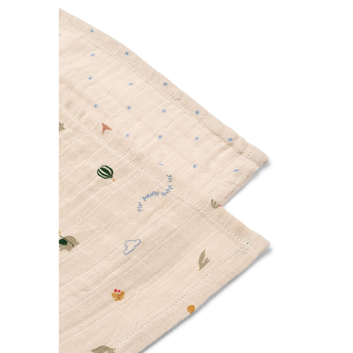 Langes en Mousseline LEWIS, Lot de 2 - Star / Flying Mix