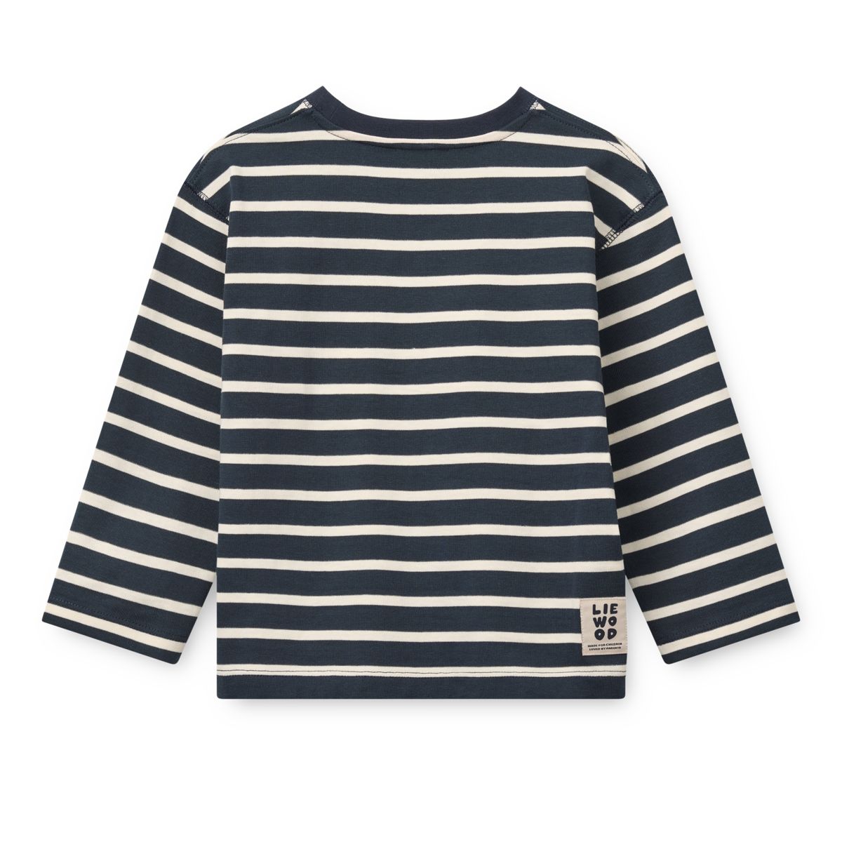 Liewood TYLER Striped Long-sleeve T-shirt - Y/D stripe Classic Navy / creme de la creme - TSHIRT