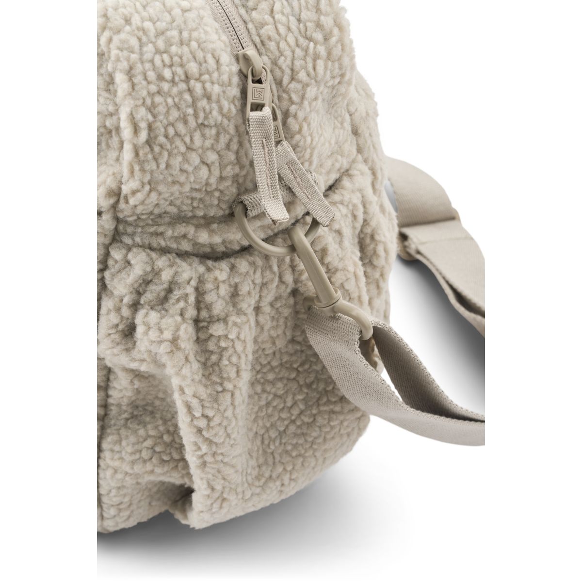 CARLY Pusletaske i fleece - Mist