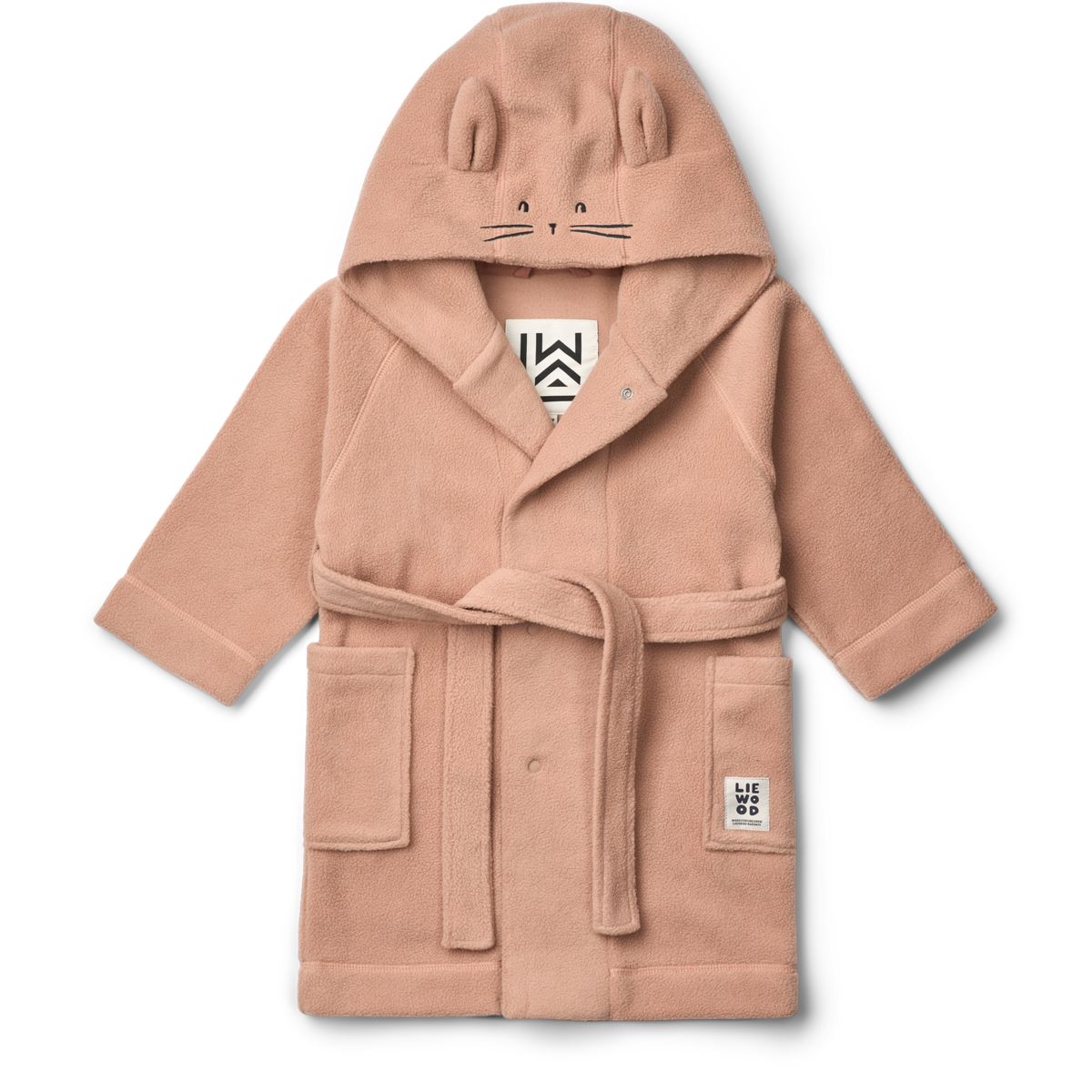 MINIK Fleece Bathrobe  - Pale tuscany