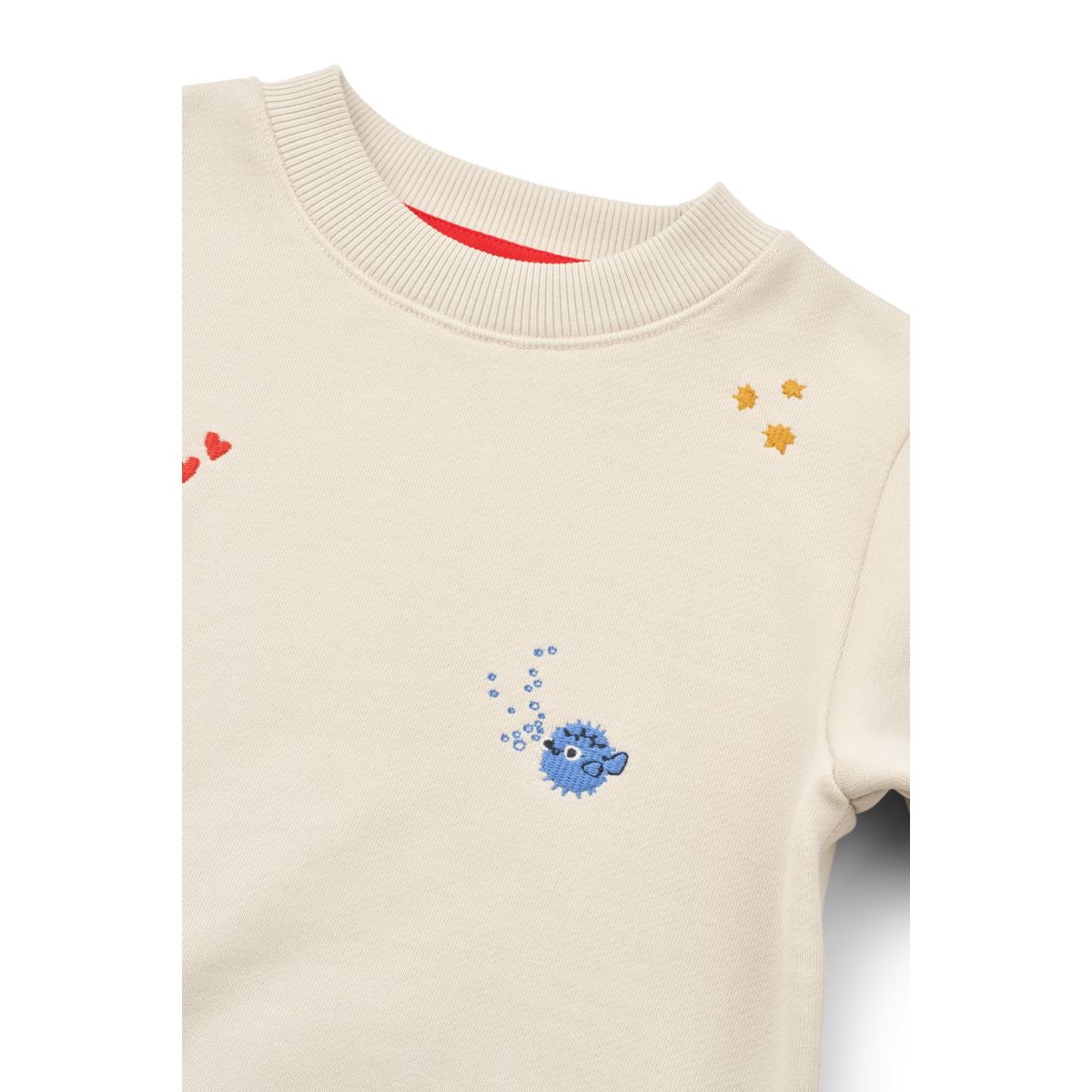 Liewood RIDLEY Embroidered Sweatshirt - Tamtam / Sandy - SWEATSHIRT