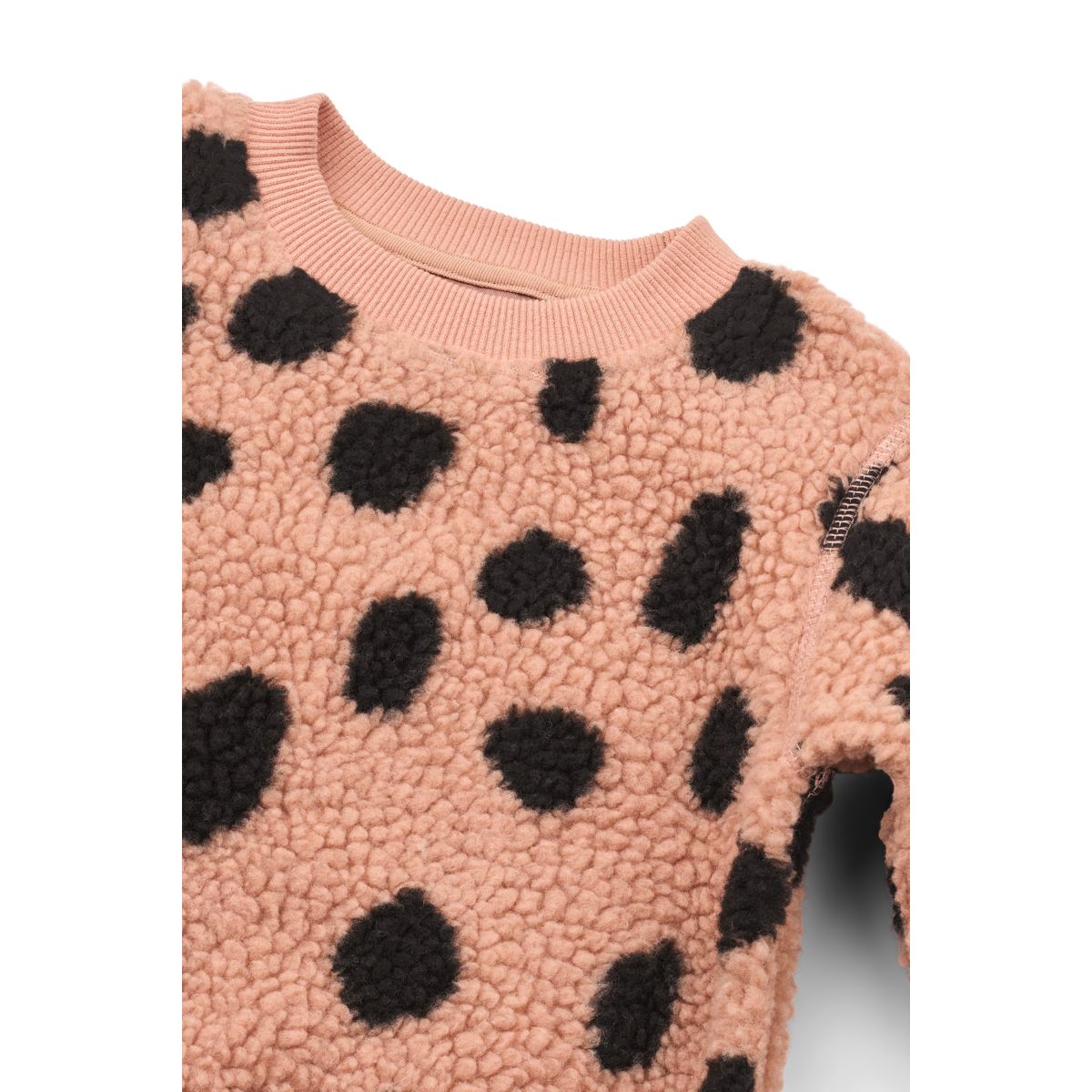 RIDLEY Fleece sweatshirt - Mega leo spot / Pale tuscany