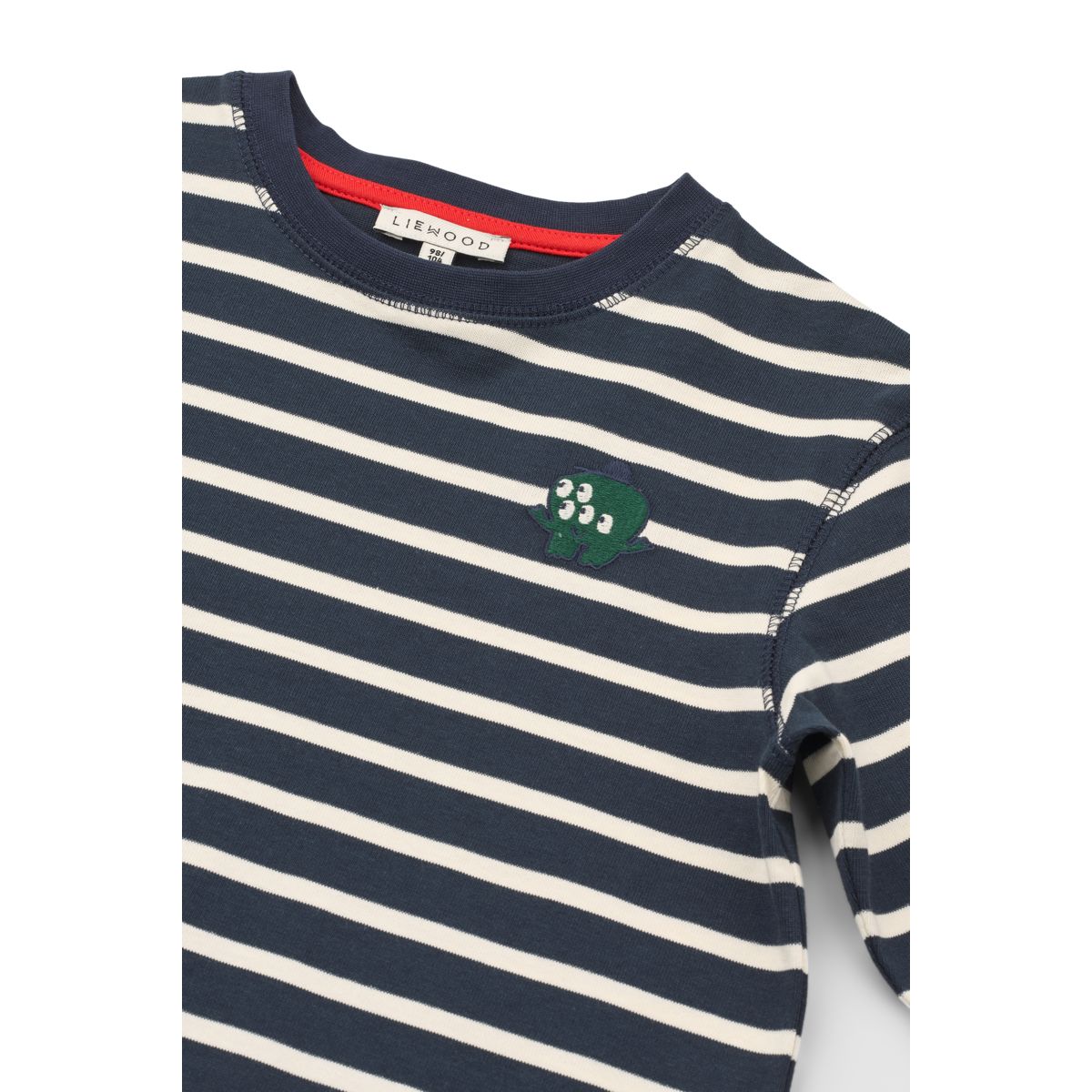 Liewood TYLER Striped Long-sleeve T-shirt - Y/D stripe Classic Navy / creme de la creme - TSHIRT