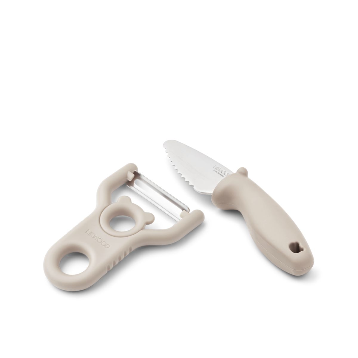 Liewood PERTENSE Peeler & Knife set - Sandy - COOKING