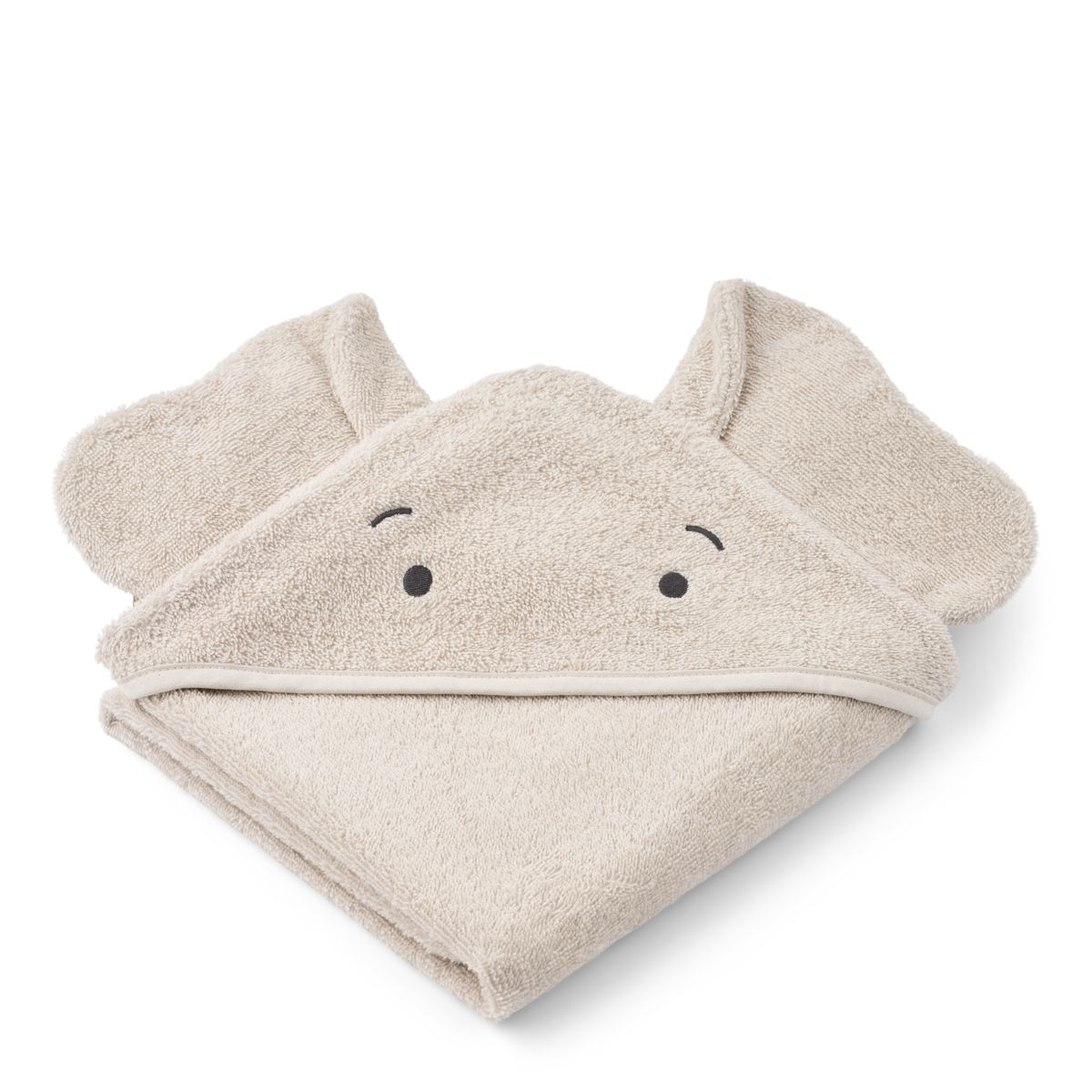 Liewood ALBERT baby hooded towel - Sandy - TOWEL / WASHCLOTH