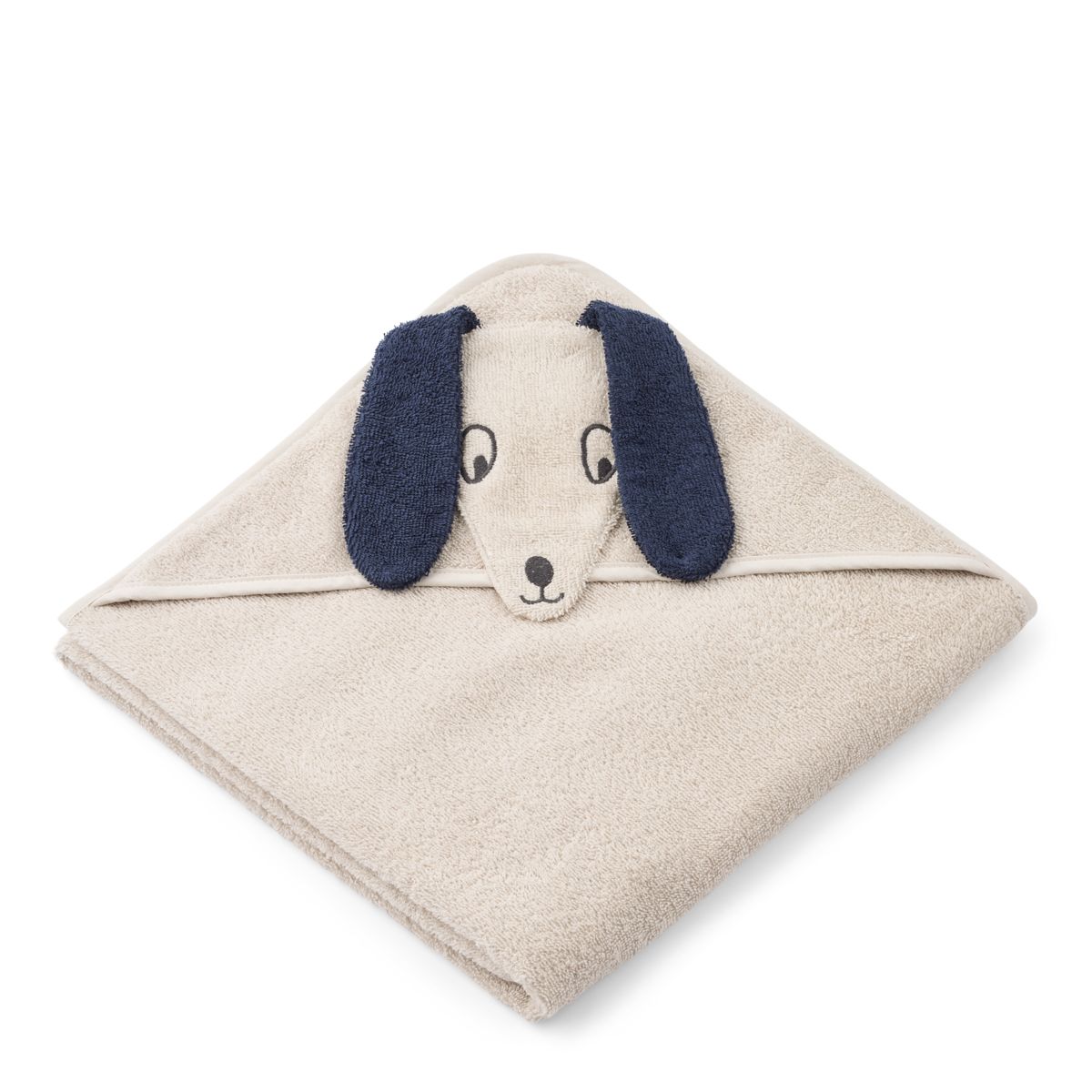 Liewood AUGUSTA Junior hooded towel - Sandy - TOWEL / WASHCLOTH