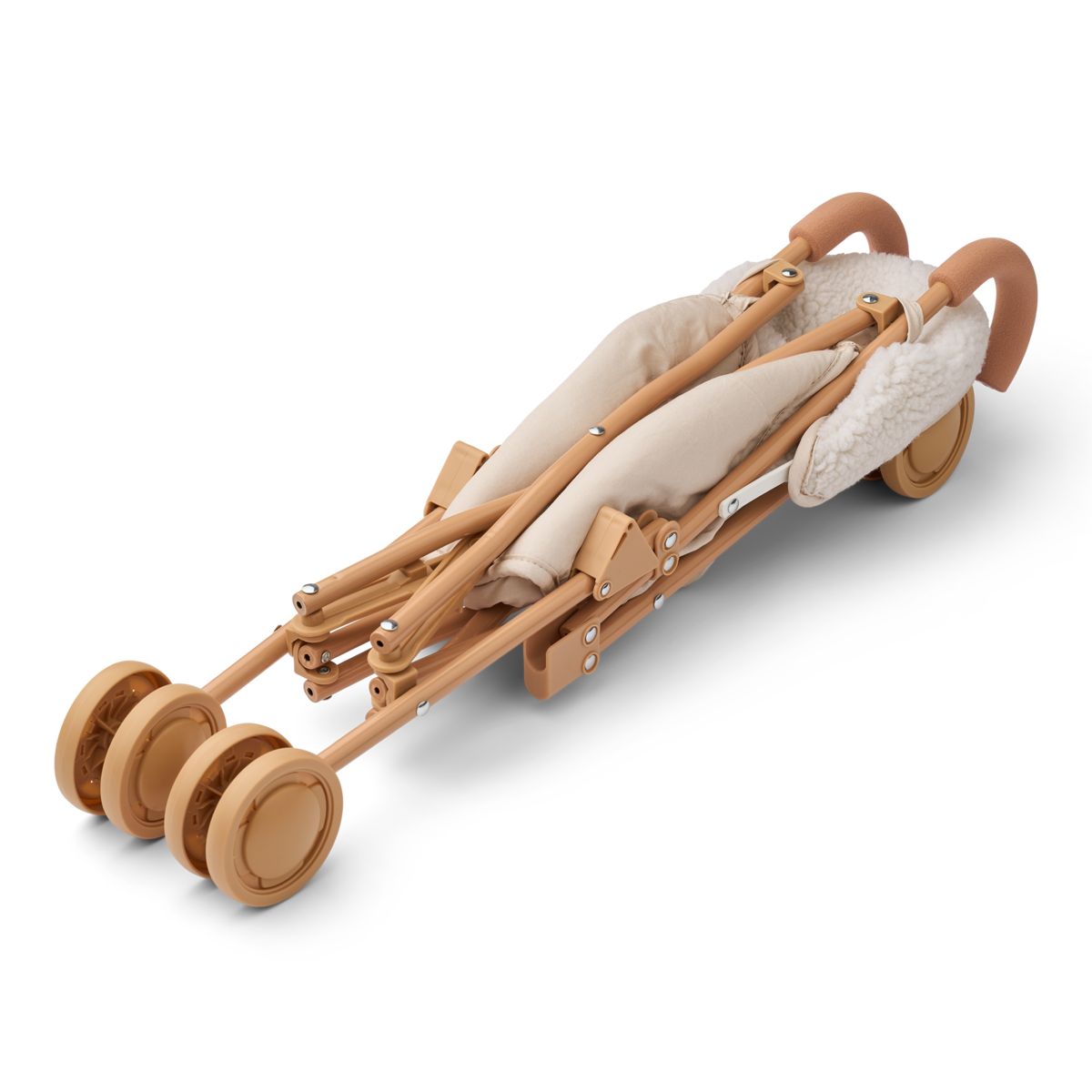 Elsie Pile Doll Stroller - Sandy