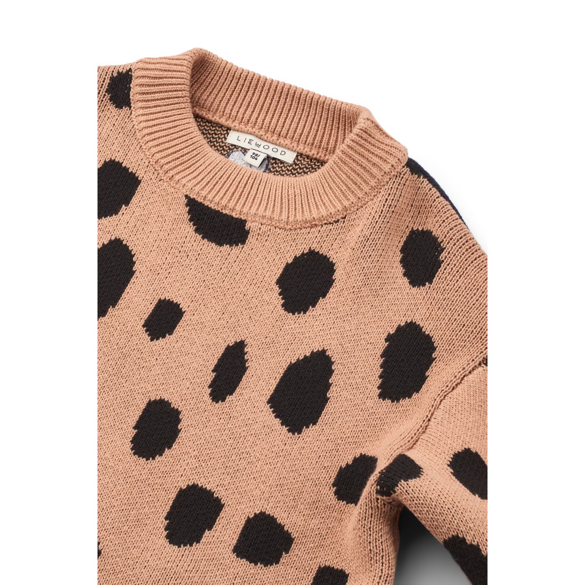 ORLANE Knit Jumper - Mega leo spot / Pale tuscany