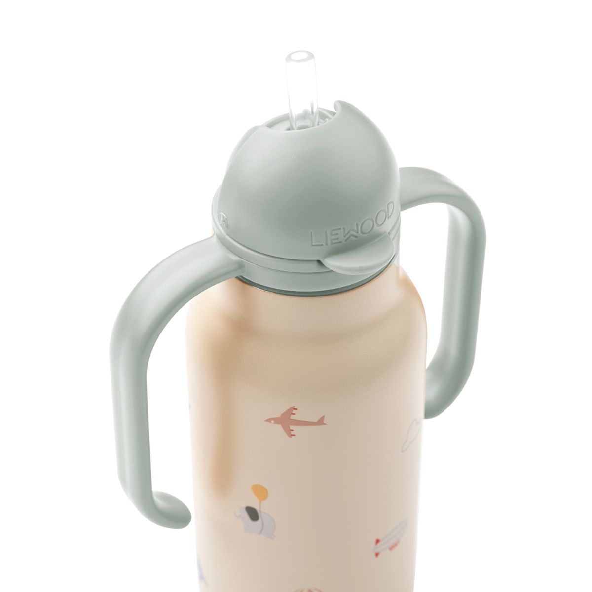 KIMMIE vandflaske i stål 250 ml - Flying / Sandy