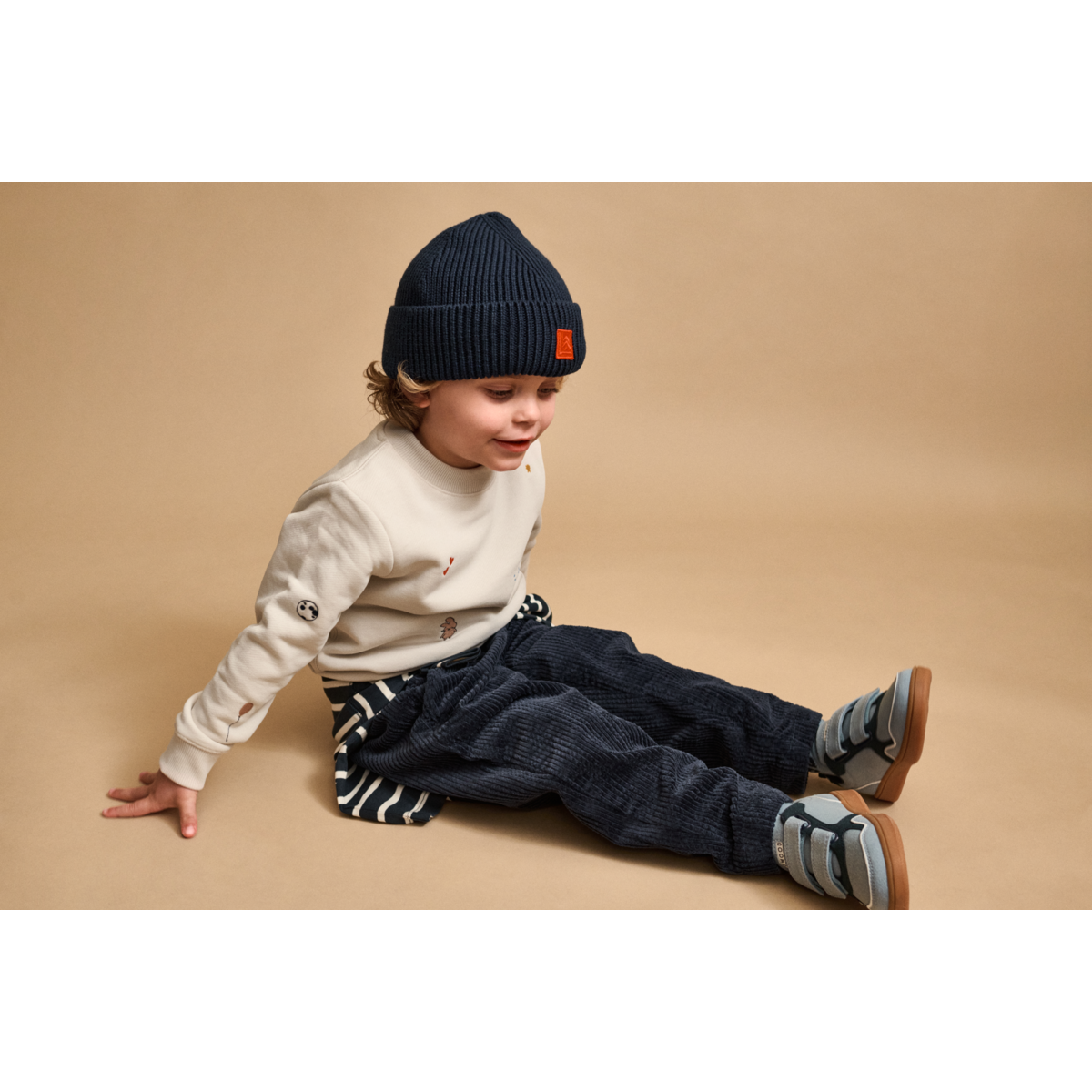 Liewood RIDLEY Embroidered Sweatshirt - Tamtam / Sandy - SWEATSHIRT