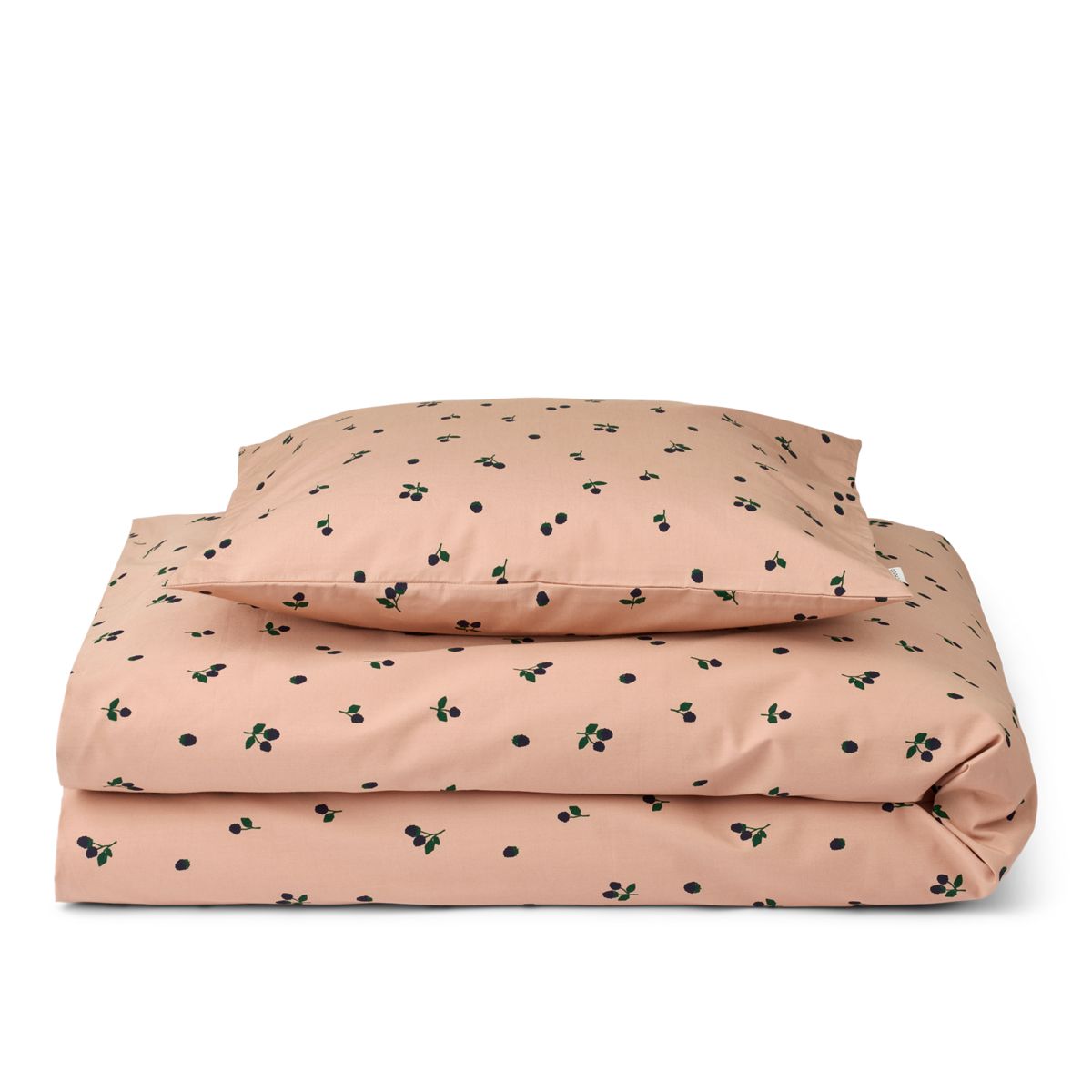 CARL Single Bedding 140x200 - Mini Berry / Pale tuscany