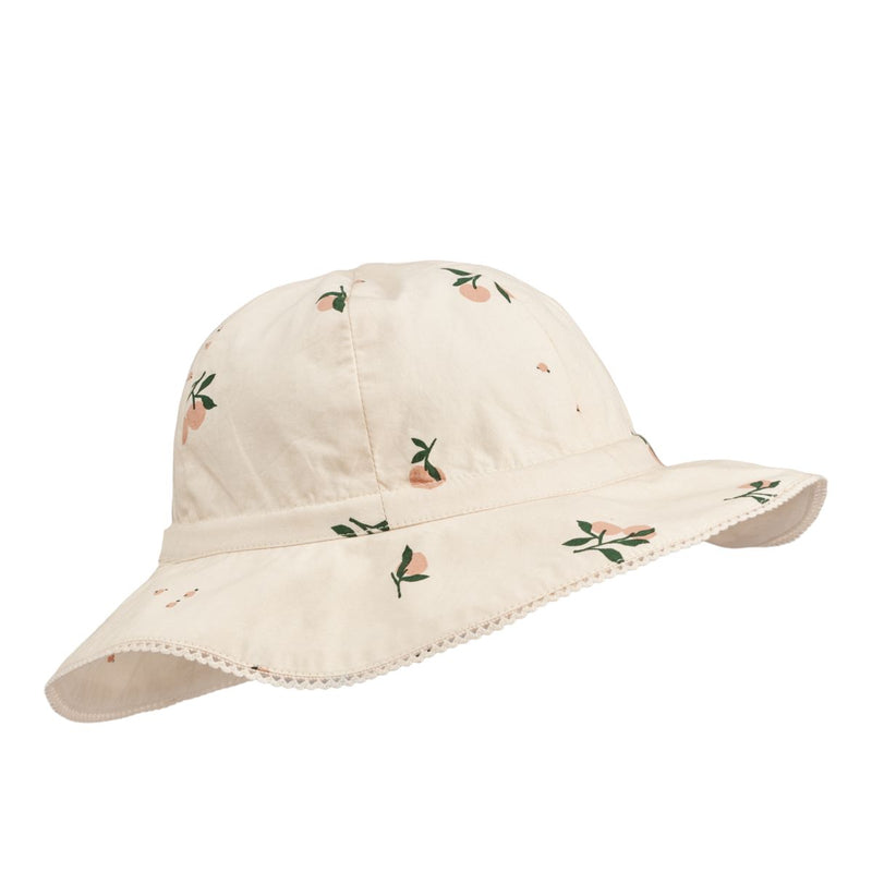 Liewood Norene cotton bucket hat  - Peach / Sea shell - HATS/CAP