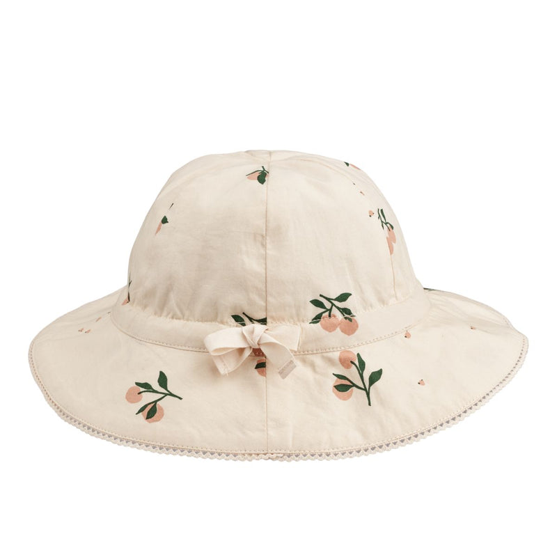 Liewood Norene cotton bucket hat  - Peach / Sea shell - HATS/CAP