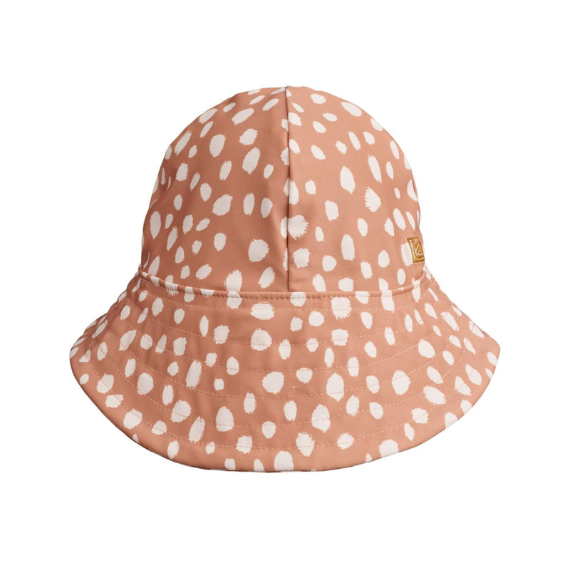 Liewood Josefine wide brim sun hat - Leo spots / Tuscany rose - HATS/CAP