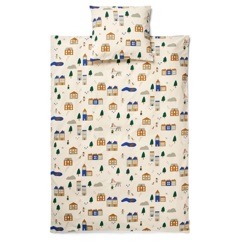 Liewood Carmen Baby Bedding 70x100 - Downtown / Sandy - BEDDING
