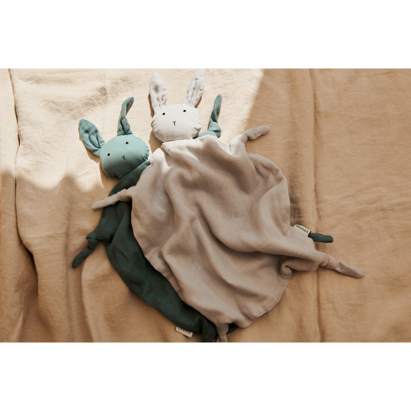 Liewood Agnete Cuddle Cloth - Rabbit tuscany rose - CUDDLE CLOTH