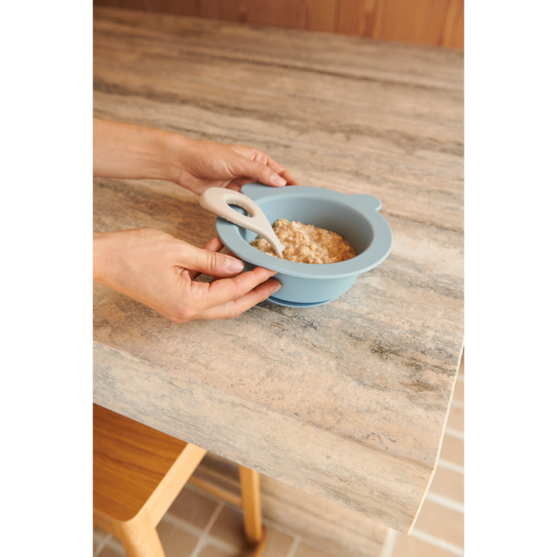 Liewood Peony Suction Bowl 2-Pack - Sea blue / Whale blue - BOWL